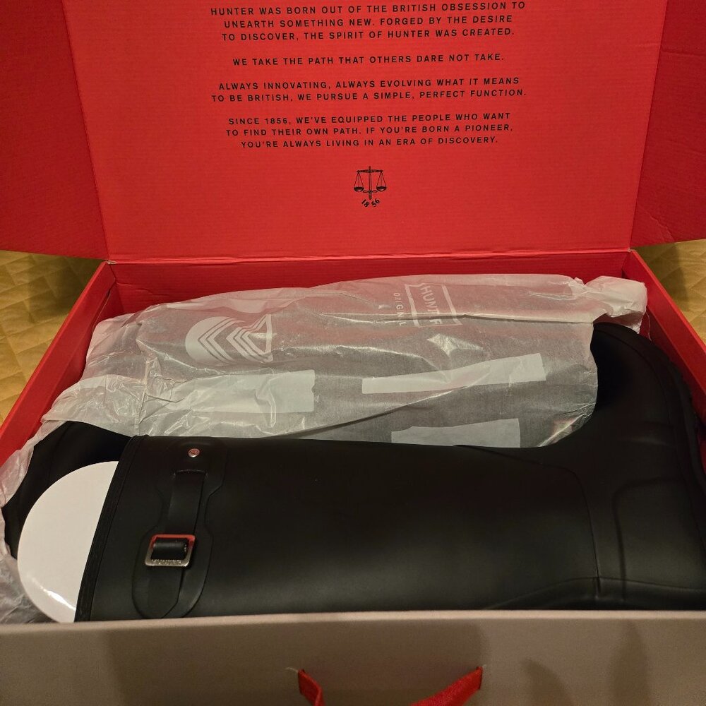 Hunter tall boots